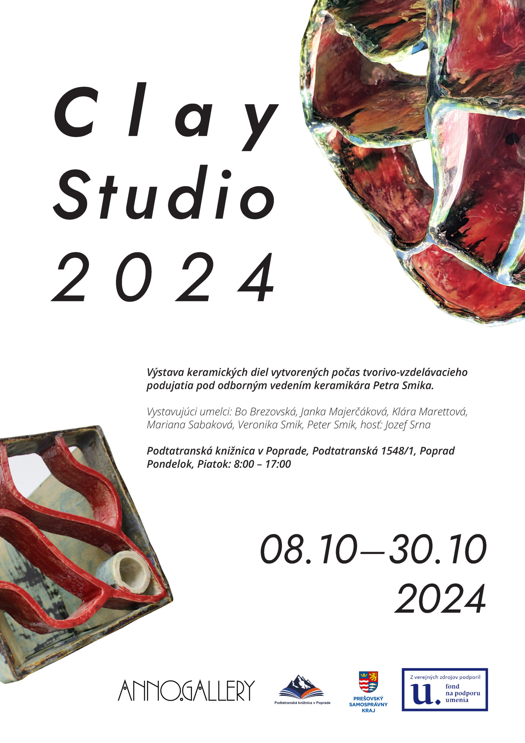 Clay Studio 2024 Poster Kniznica