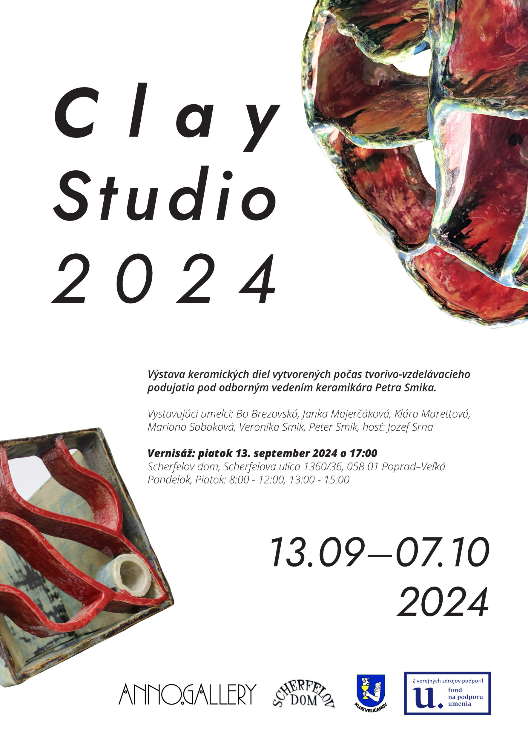 Clay Studio 2024 Poster Scherfelov dom